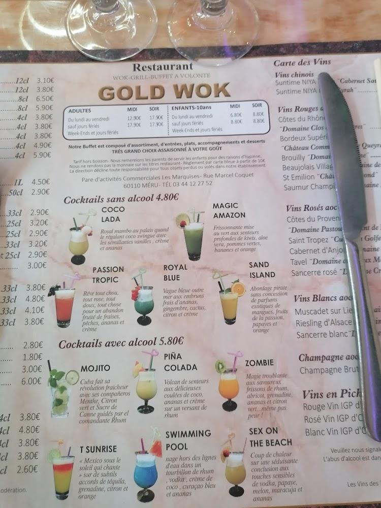 Gold Wok - Menu Image 1